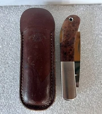 Moki MK-100J Knife with Special Leather Sheath