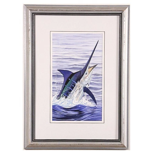 Plaque d'immatriculation Marlin Sport Fishing Guy Harvey