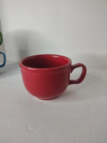 Fiestaware 18 oz Jumbo Mug Scarlet Red Soup Mug Fiesta HLC
