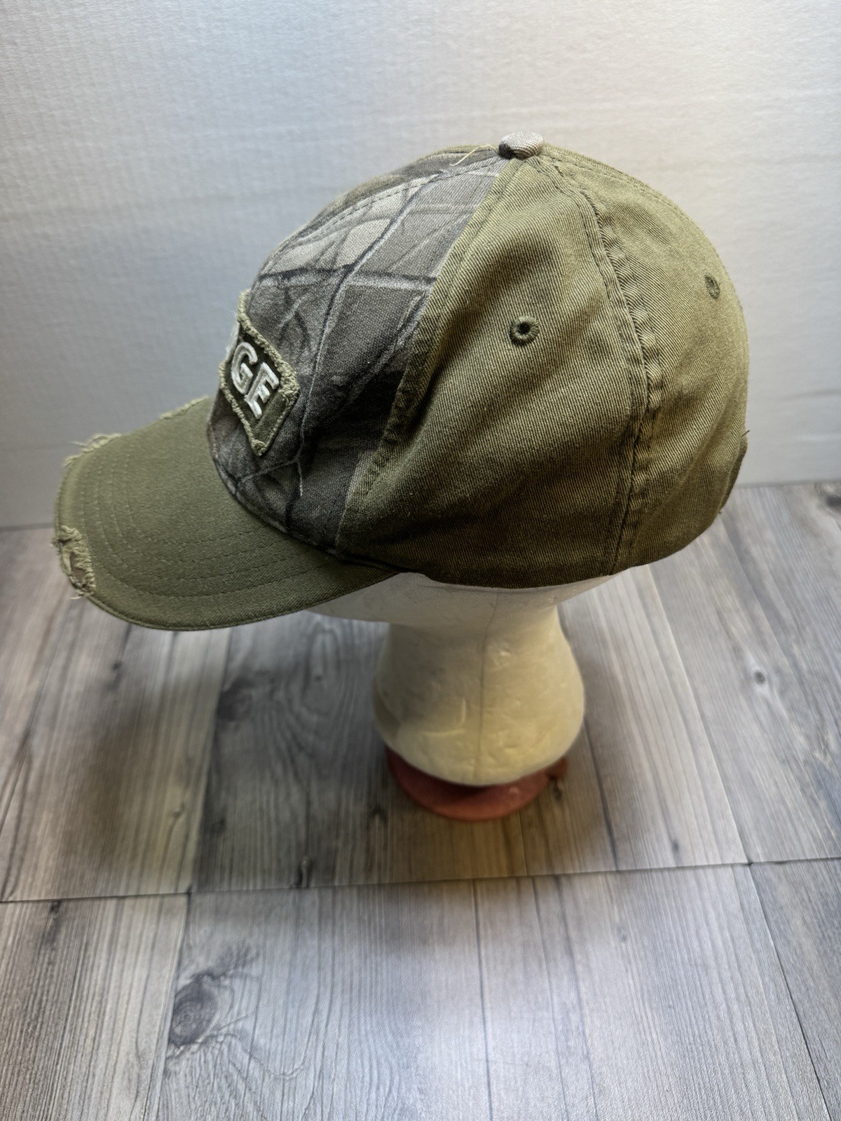 Dodge Ram Logo Green Distressed Patch Strapback A… - image 4