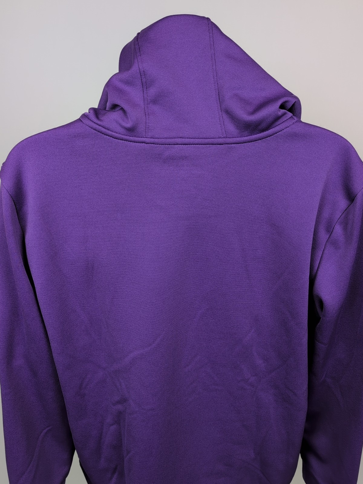 Girls Under Armour Iridescent Logo Purple Fleece Hoodie Size YXL NWT thumbnail 4
