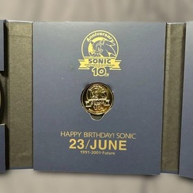 Sonic Adventure 2 Birthday Pack 10th Anniversary Limited Edition w/ CDs Medal