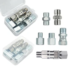 6Pcs Sprayer Joint Set Spray Gun Swivel Joint and Paint Hose Connector Access...