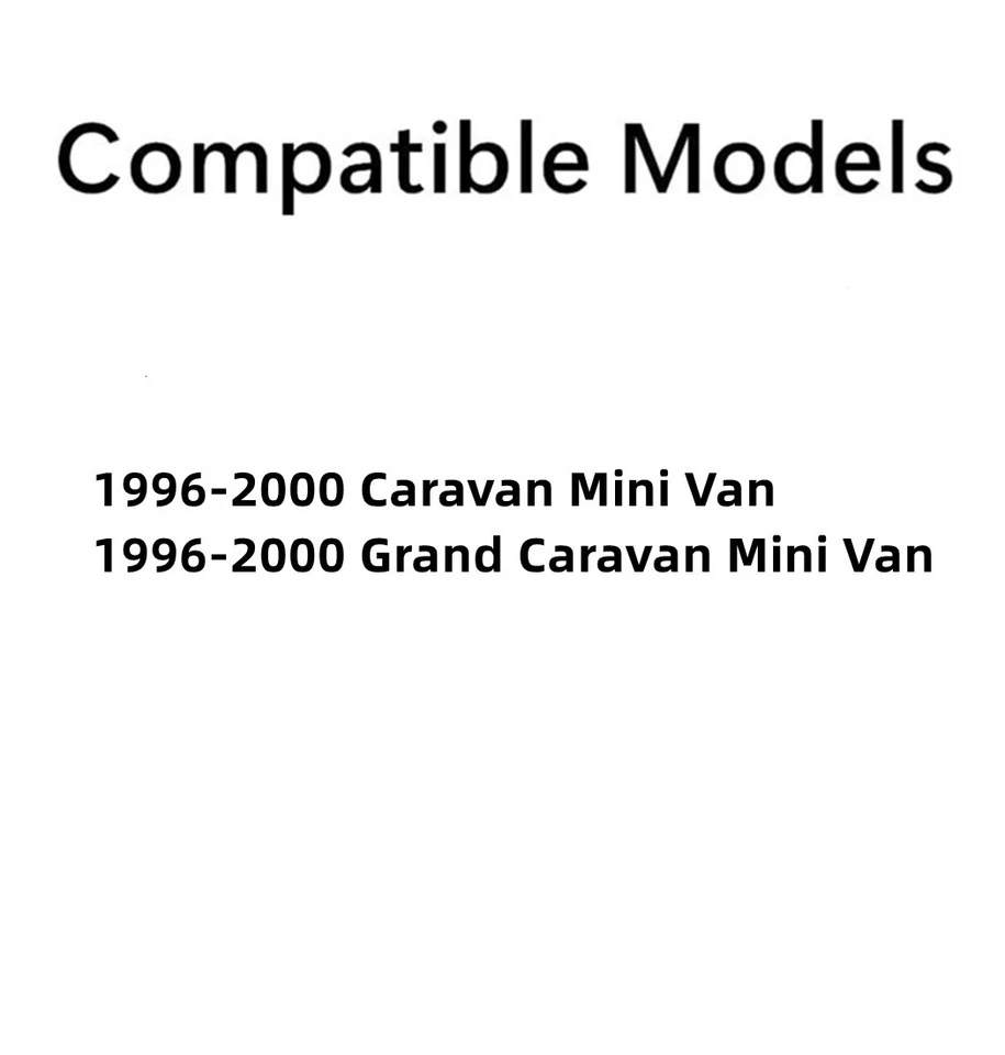 Fits 1996-2000 Dodge Caravan/Grand Caravan Mini Van Driver Left Front Door Glass Foto 3 de 4