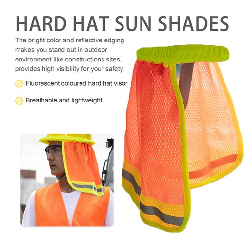 Couverture De Chapeau Réfléchissante Shade Chapeaux Rim Casque Pare-soleil - Foto 10 di 12