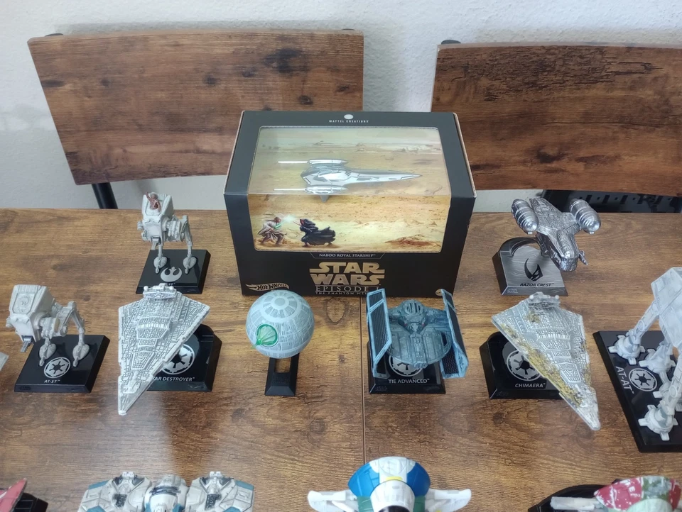 Star Wars Starships Select Juego Completo 37 Colección Como Nuevo Hot Wheels Foto 4 de 4