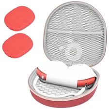 ProCase Hard Case for AirPods Max Travel Carrying Headphone Bag - Red