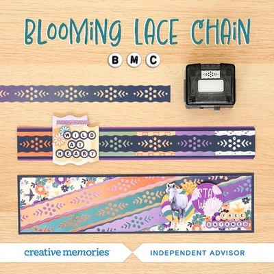 Creative Memories BLOOMING LACE CHAIN Border Maker Cartridge - Image 1 of 4