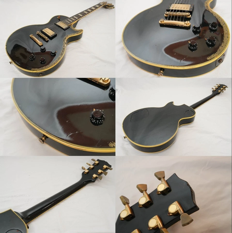 Burny RLC-70 ’60 Model Les Paul Custom w/ VH-1 Pickups From JAPAN - Image 4 of 4