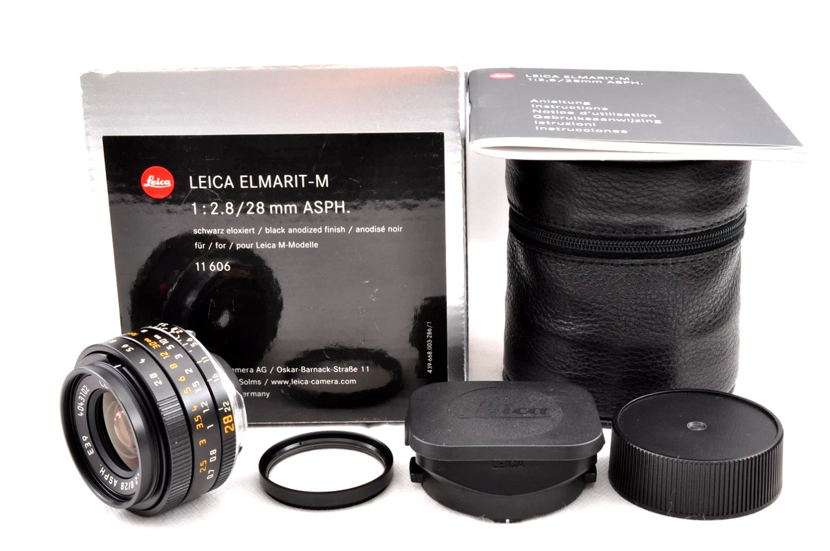 Leica ELMARIT-M f/2.8 Camera Lenses 28mm Focal for sale | eBay