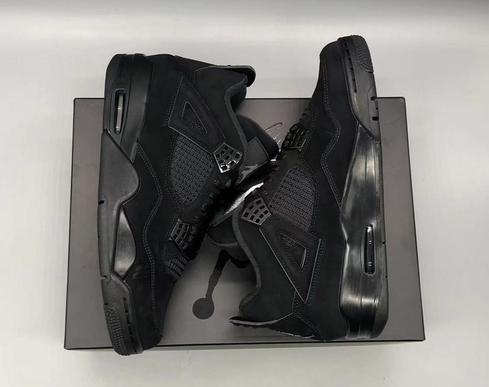 Size 12 - Jordan 4 Retro Mid Black Cat for sale online | eBay