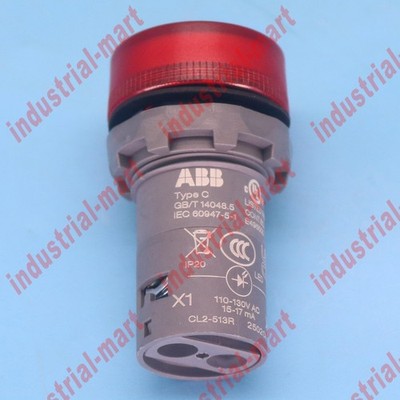 1pcs new   push button switch Indicator light CL2-513R 110-130VAC &ex