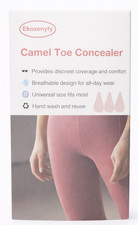 3-Pack Camel Toe Concealer for Women, Reusable Silicone Size fits most