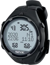 Seac Action HR Dive Computer Scuba Freediving Gauge Mode with USB  NO BOX