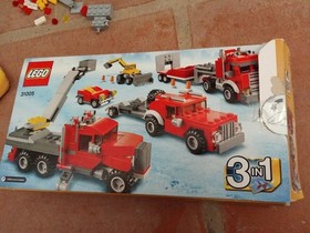 LEGO CREATOR 31005-CARRIER TRUCK-INCOMPLETE-BOX+NOTS