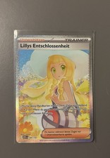 Pokemon Lillys Entschlossenheit SIR Deutsch 184/132 Mega-Entwicklung Mint