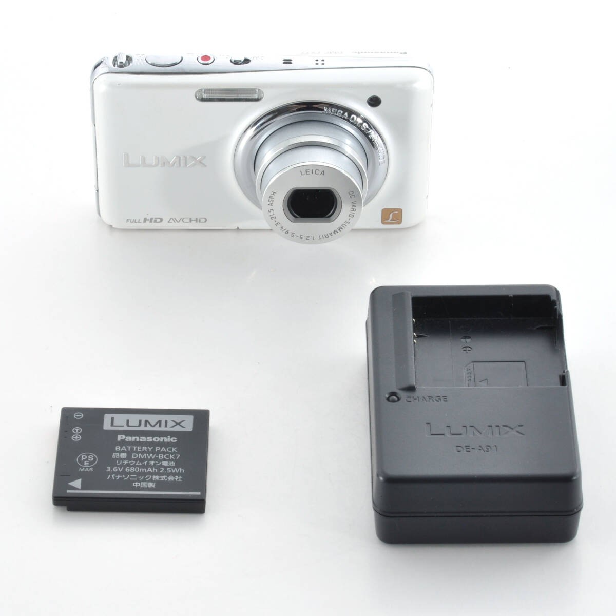 Panasonic Lumix DMC-FX77 Digital Camera Compact 12.1MP Video