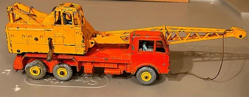 Vintage Dinky SuperToys 20 TON LORRY-MOUNTED COLE CRANE Truck No. 972