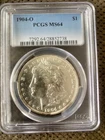 1904-O Morgan Silver Dollar PCGS MS64 S$1 New Orleans Toned