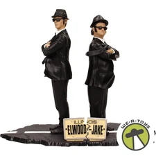 The Blues Brothers Jake and Elwood 6IN Figure Set SD Toys