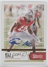 2016 Classics Rookies Significant Signatures Bronze 41/49 Eli Apple Auto i2k