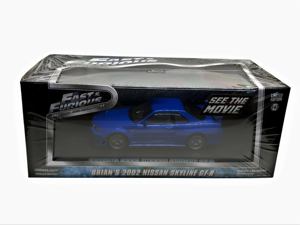 GREENLIGHT ASPHALT FUNKTIONIERT Nissan Skyline GT-R R34 für Paul Warker