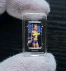 SEXY! Harley Quinn - 1 Gram .999 Fine Pure Silver Colorized Mini Bar Round