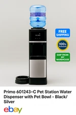 NEW Primo Pet Station Water Dispenser Hot & Cold Top-Loading 601243-C Free Ship