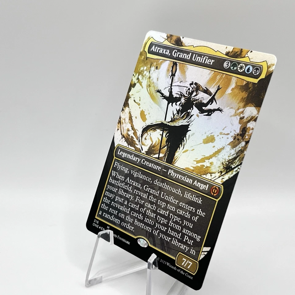 MTG / Atraxa, Grand Unifier / ONE / #316 / FOIL (Showcase) / Mythic / NM - Image 3 of 4