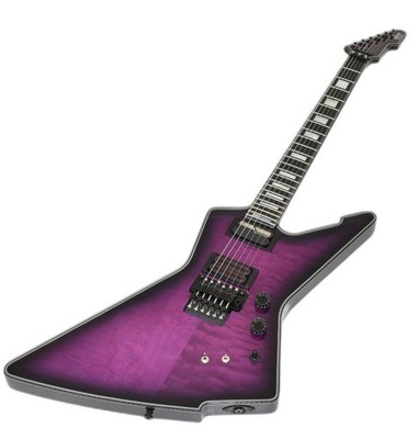 Schecter E-1 FR S SE Guitar Trans Purple Burst B-Stock 2241