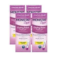 Chafing Relief Powder Gel Anti-Chafe Protection Fragrance Free Chafing 4 Pack