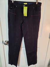Jillaroo Australia Girls Womans Riding Pants Navy Blue Size 16 Equestrian New