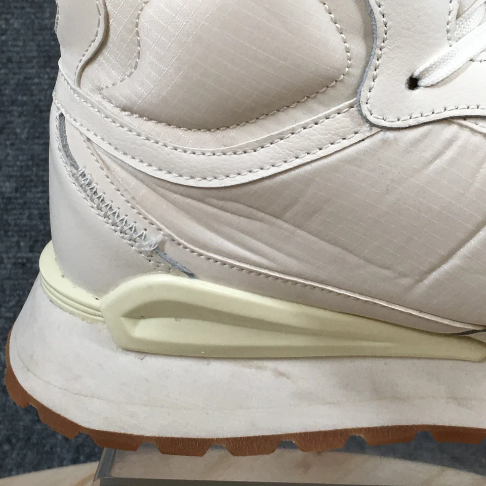 Fila Shoes Womens 9.5 Harlem High Platform Sneakers White Leather 5JM01582-156 - Image 2 of 4