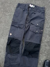 Fjällräven Vidda Pro Trousers G-1000 Mens Outdoor Pants Black Size 30 - 31