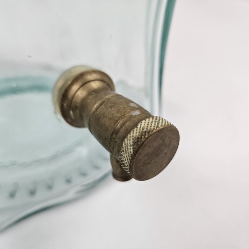 Dispensador de bebidas italiano vintage de vidrio verde 1,5 galones SVE hecho en Italia - Imagen 8 de 14