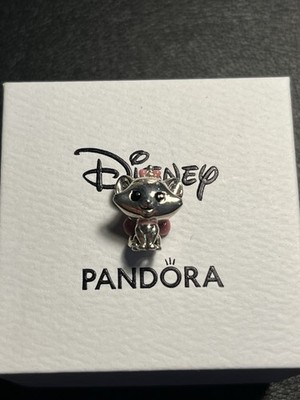 Original Pandora Disney Aristocats Marie Charm 798848C01 Silber Rosa