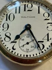 Antique Waltham Riverside RR Dual Back Case Rare 1908 16 Size Gold F Conductor