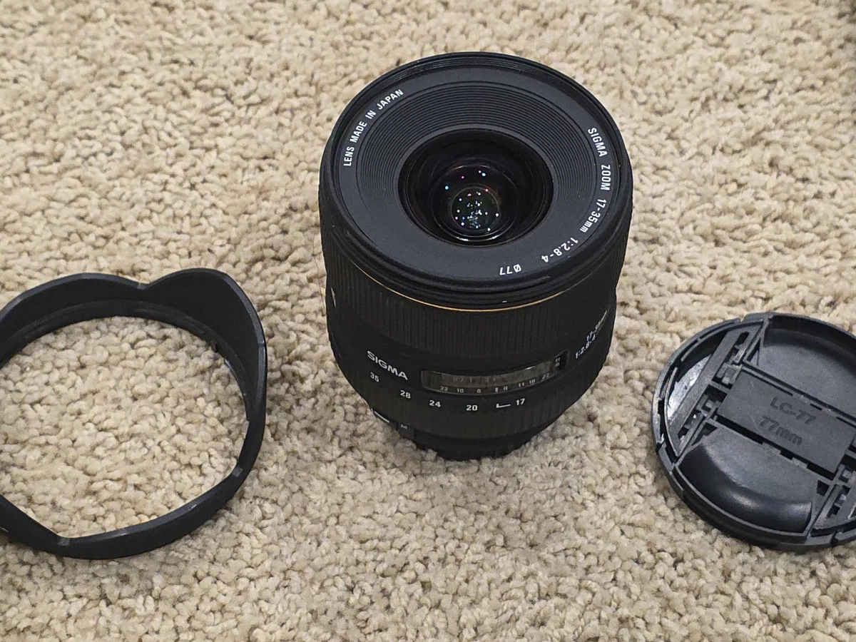 Sigma Zoom 17-35mm Focal Camera Lenses for sale | eBay