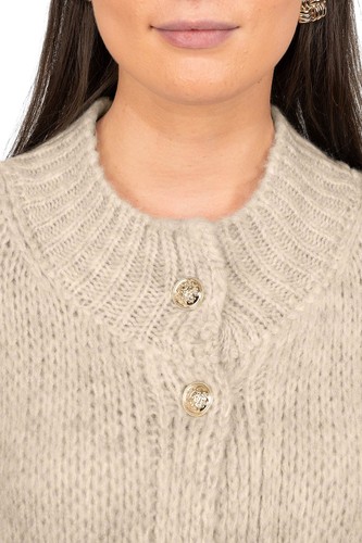 Reichstadt Damen Strickjacke Regular Fit mit Knöpfen Stylisch - Picture 50 of 50