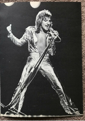 ROD STEWART - 1978 full page UK magazine annual poster