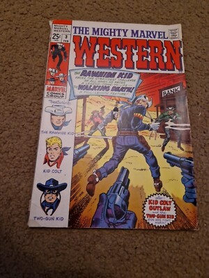 MIGHTY MARVEL WESTERN #3 VG (4.0) MARVEL COMICS GIANT FEBRUARY 1969
