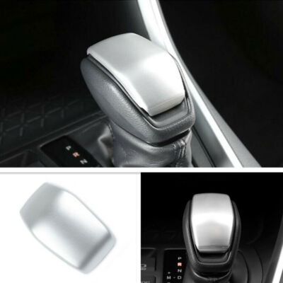 #ad For 2020 2023 Toyota Highlander Silver Matt Gear Lever Shift Knob Cover Cap Trim $24.15