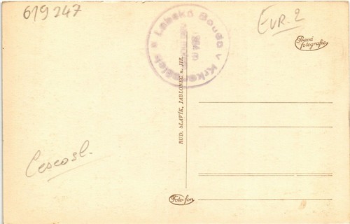 CPM AK Krkonose Labske bouda 1284 m CZECHOSLOVAKIA (619247) - Picture 2 of 2