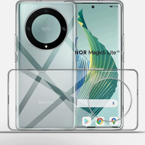 For Honor Magic7 Pro/6 Lite/5 Lite/Pro Ultra thin Clear Case Soft Silicone Cover - Picture 5 of 31