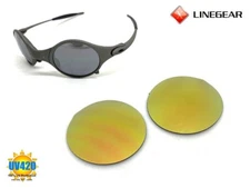 LINEGEAR UV420 Lime Gold Non-Polarized Lens for Oakley Mars [MA-LG]