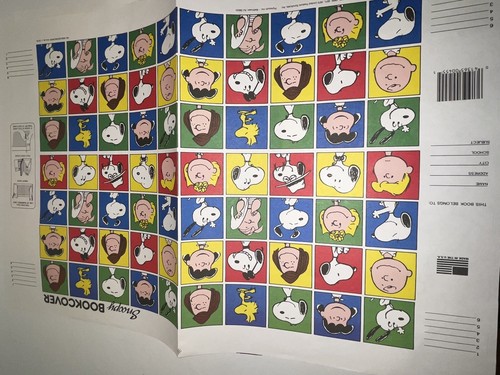 Confezione 3 copertine libri Peanuts Snoopy 1975 vintage - Foto 8 di 11