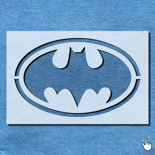 PLANTILLA BATMAN INSIGNIA VOLADORA SIGNO HÉROE MYLAR PINTURA PARED ARTE MANUALIDADES 4 AERÓGRAFO - Imagen 7 de 42