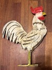Metal Rooster Garden Decor Sculpture Yard Lawn Pond Patio Art Home Statue Porch