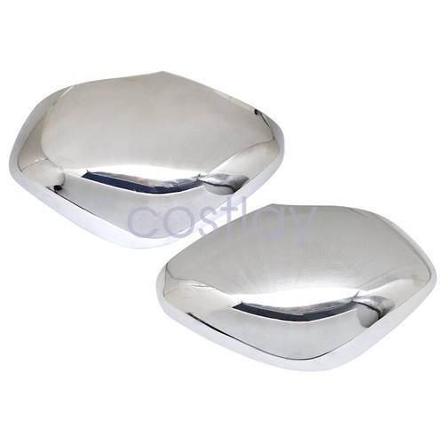 Pair ABS Chrome Side Rear Mirror Cover For Infiniti 11-2023 QX56 QX80 4-Door - Bild 3 von 10