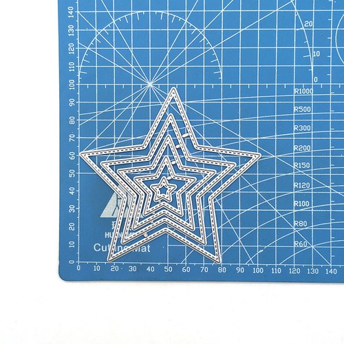 Nested Geometry Circle Tags Oval Meatl Cutting Dies Diy Scrapooking Card Crafts - Picture 16 of 36